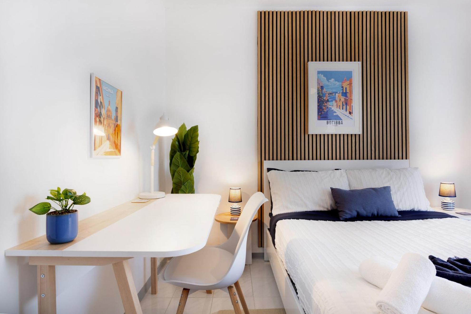 Spacious 2Br Penthouse With A Large Front-Terrace - Close To Bugibba Perched Beach San Pawl il-Baħar Eksteriør billede